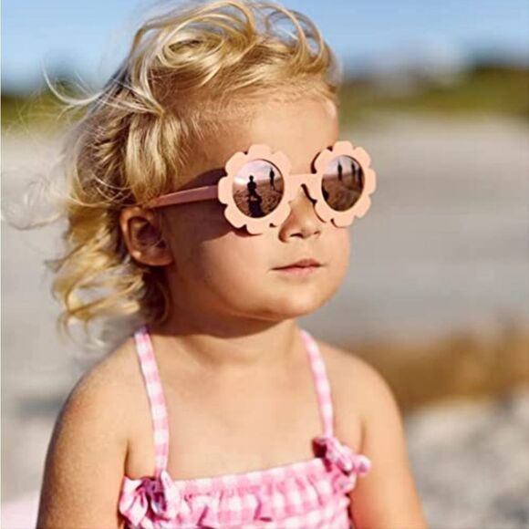 NWT Stylish Children’s Round Retro Sunglasses Toddler Sunnies - Picture 8 of 9